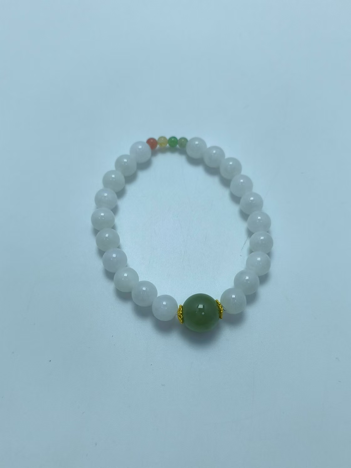 和田白玉碧玉8-手串 B6214 多样性发其一 气质 | 时尚 百搭 珠宝