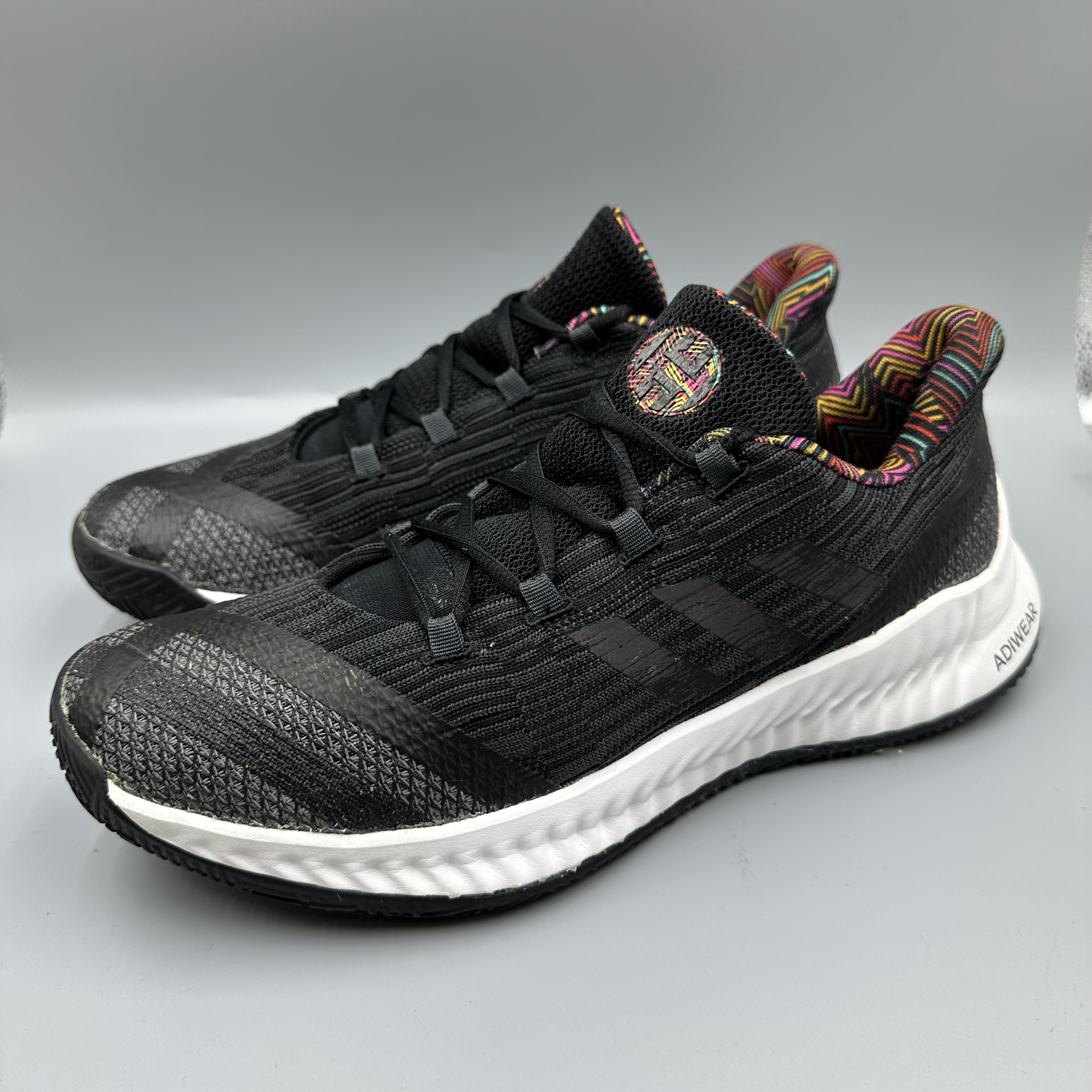 95新 maje 43码/磨损/adidas Harden B/E 2 低帮 篮球鞋 男款