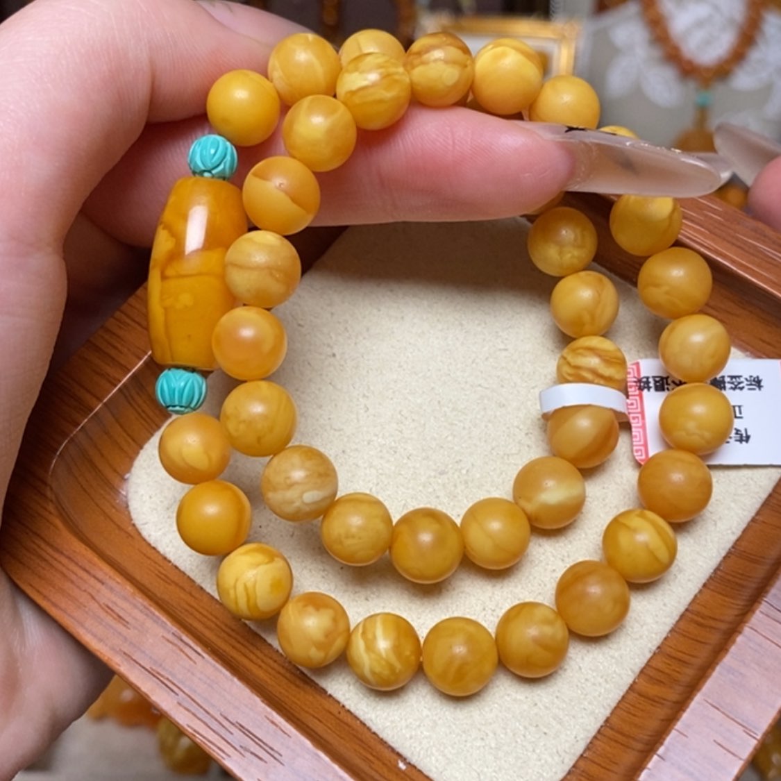 【闪购商品】手链蜜蜡未镶嵌手串