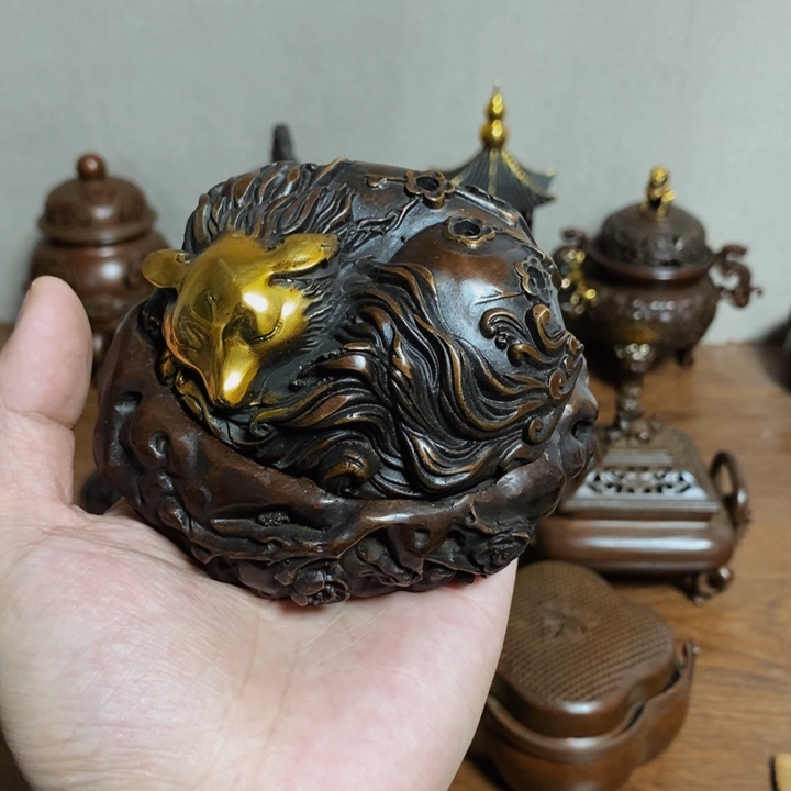 铜盛世铜炉铜器香炉工艺品