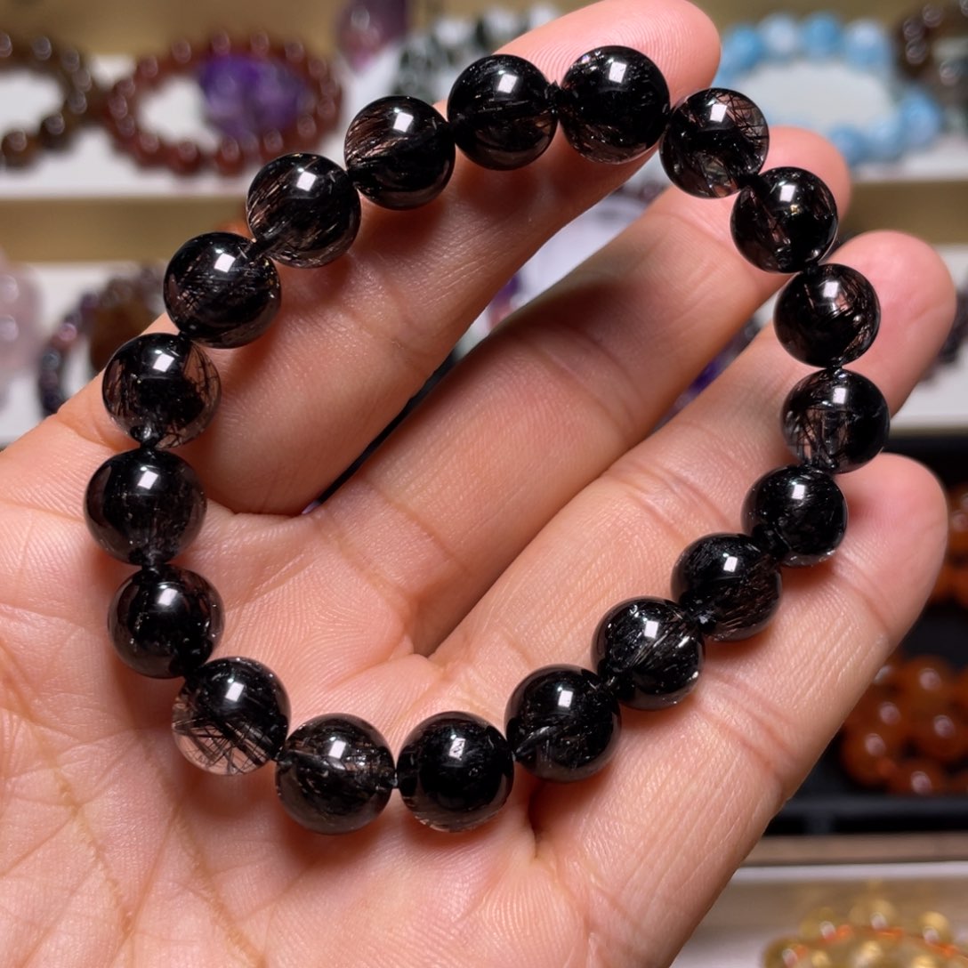 水晶手链未镶嵌黑发晶