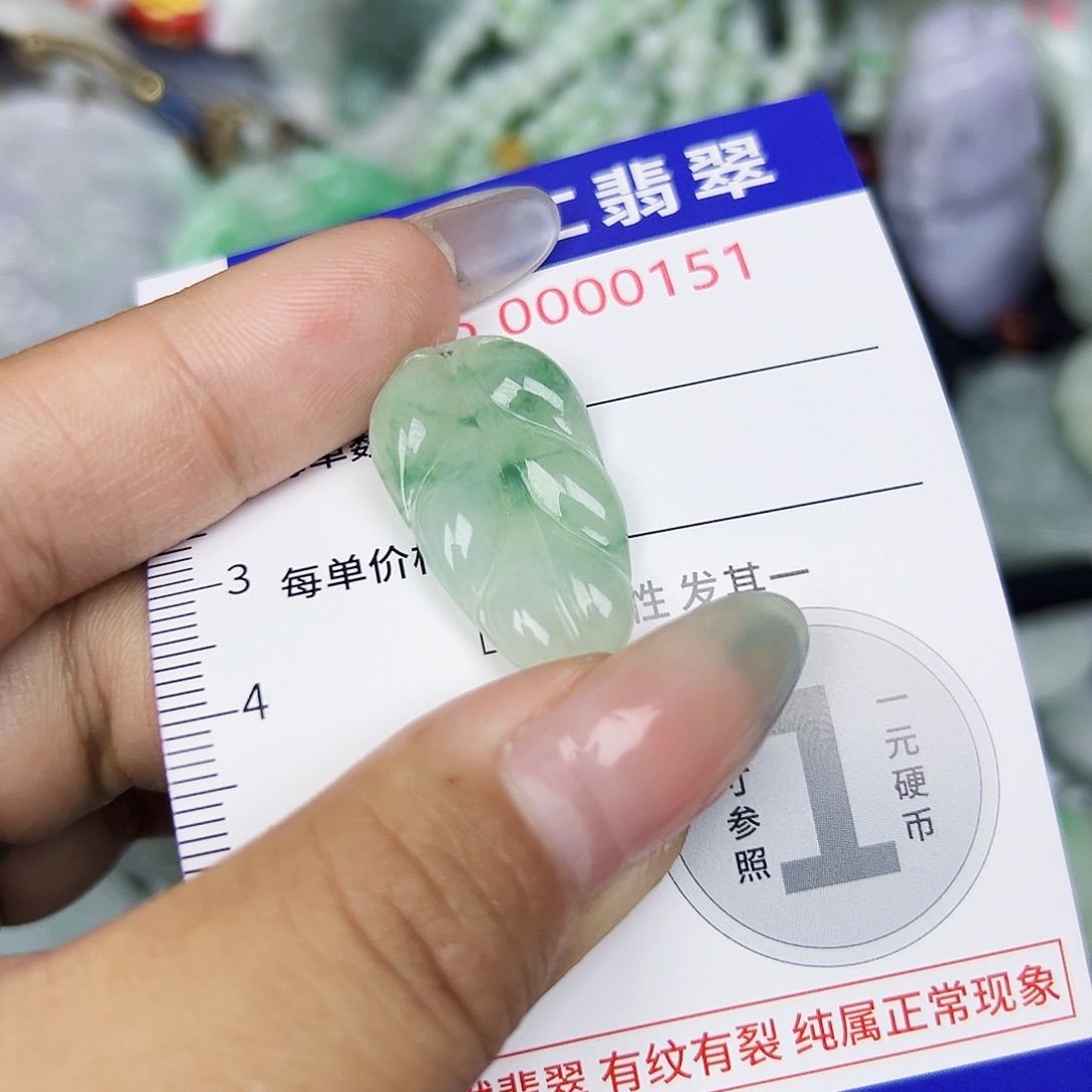 翡翠未镶嵌颈饰11