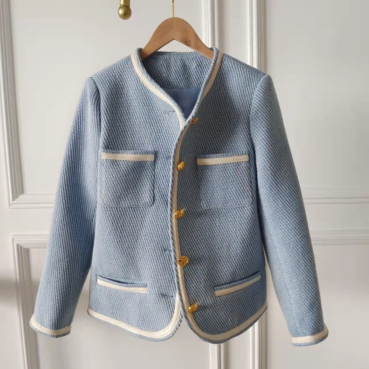 水蓝少女（小香风西装）