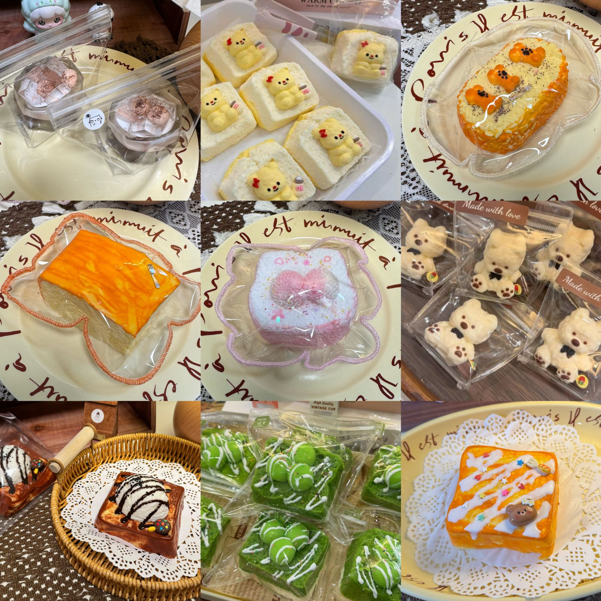 《直播补米》悠米硅胶捏捏乐纯手工制作解压工具