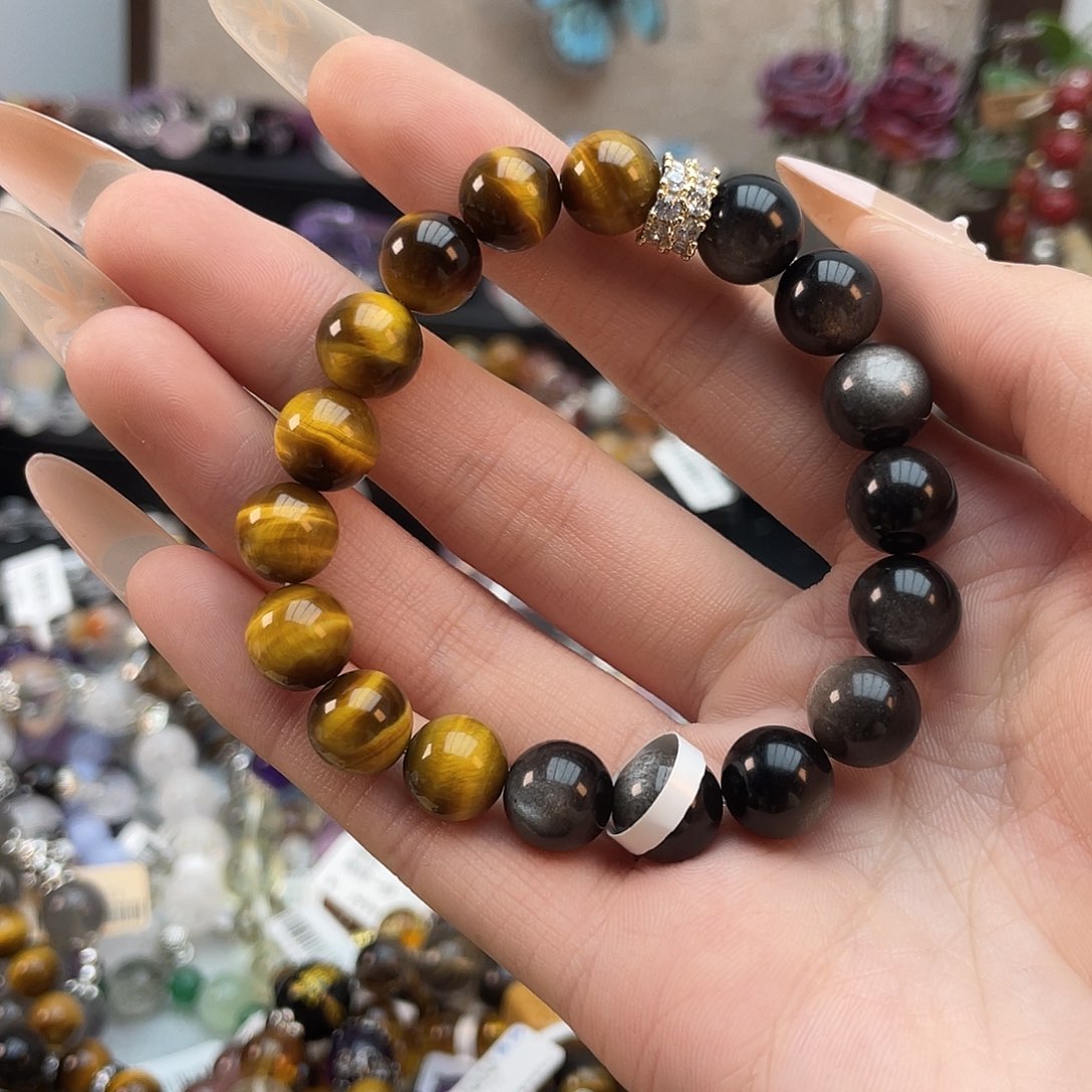 黑曜岩手链合金多样性发一