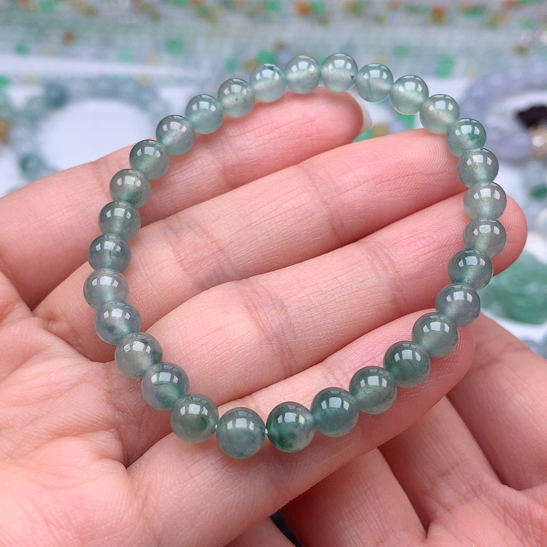 翡翠手链未镶嵌翡翠卡6