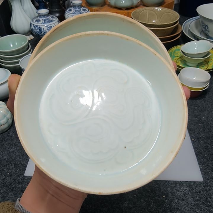 紫砂茶盘k****流湖田窑小碟子一个全