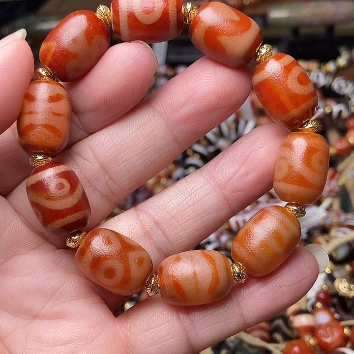 玛瑙/玉髓未镶嵌手链