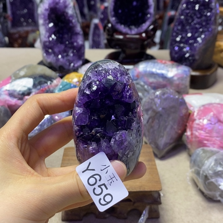 未镶嵌紫晶大型摆件（非配饰）摆件