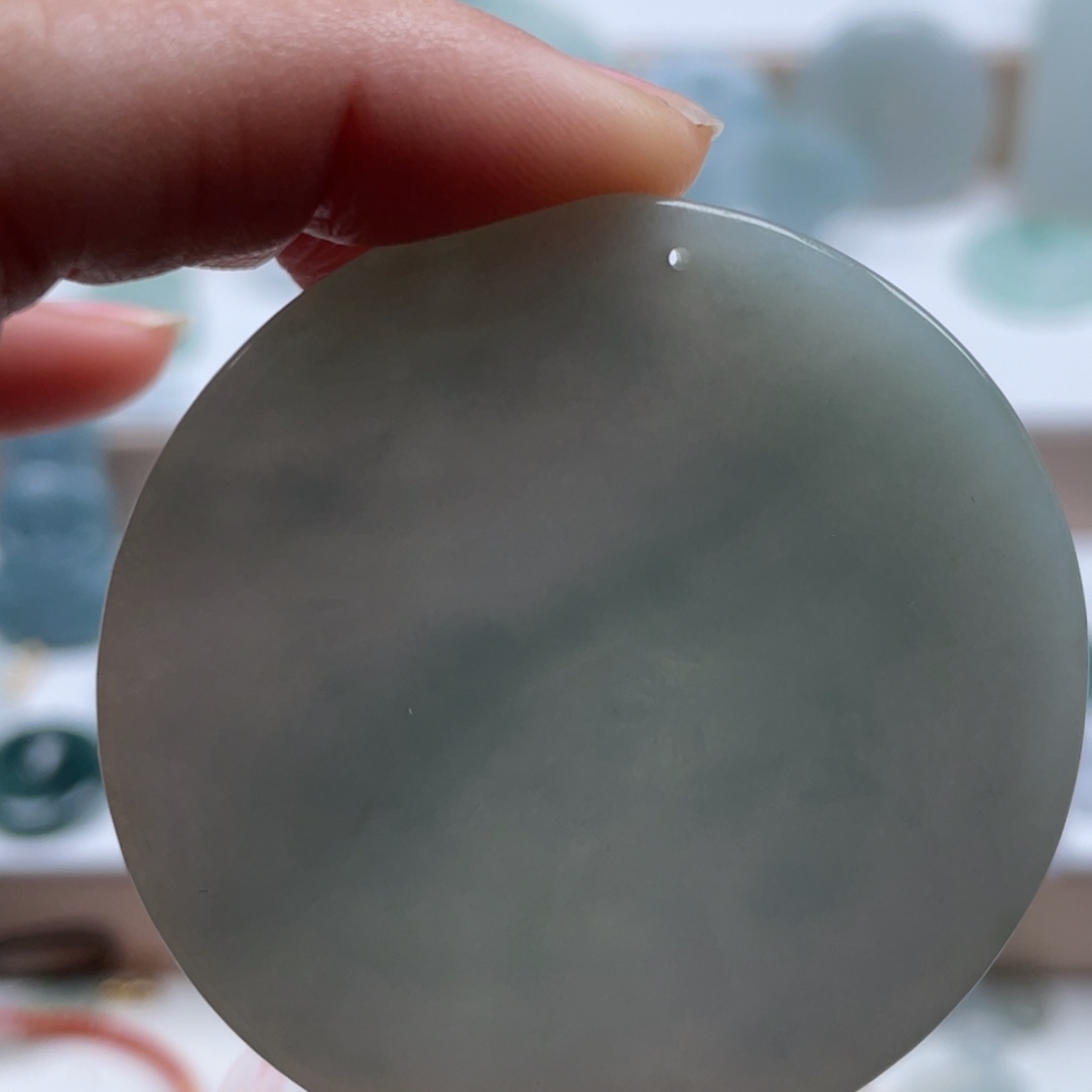 翡翠未镶嵌颈饰天然翡翠