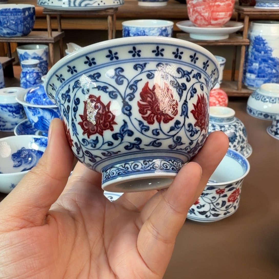 景德镇陶瓷手工手绘