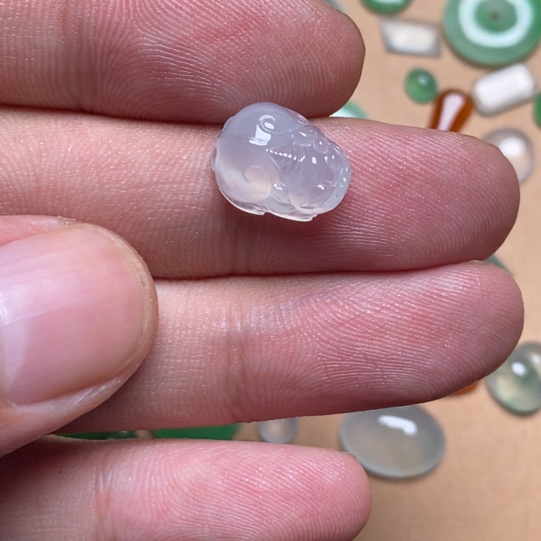 7***7翡翠裸石天然缅甸翡翠A货