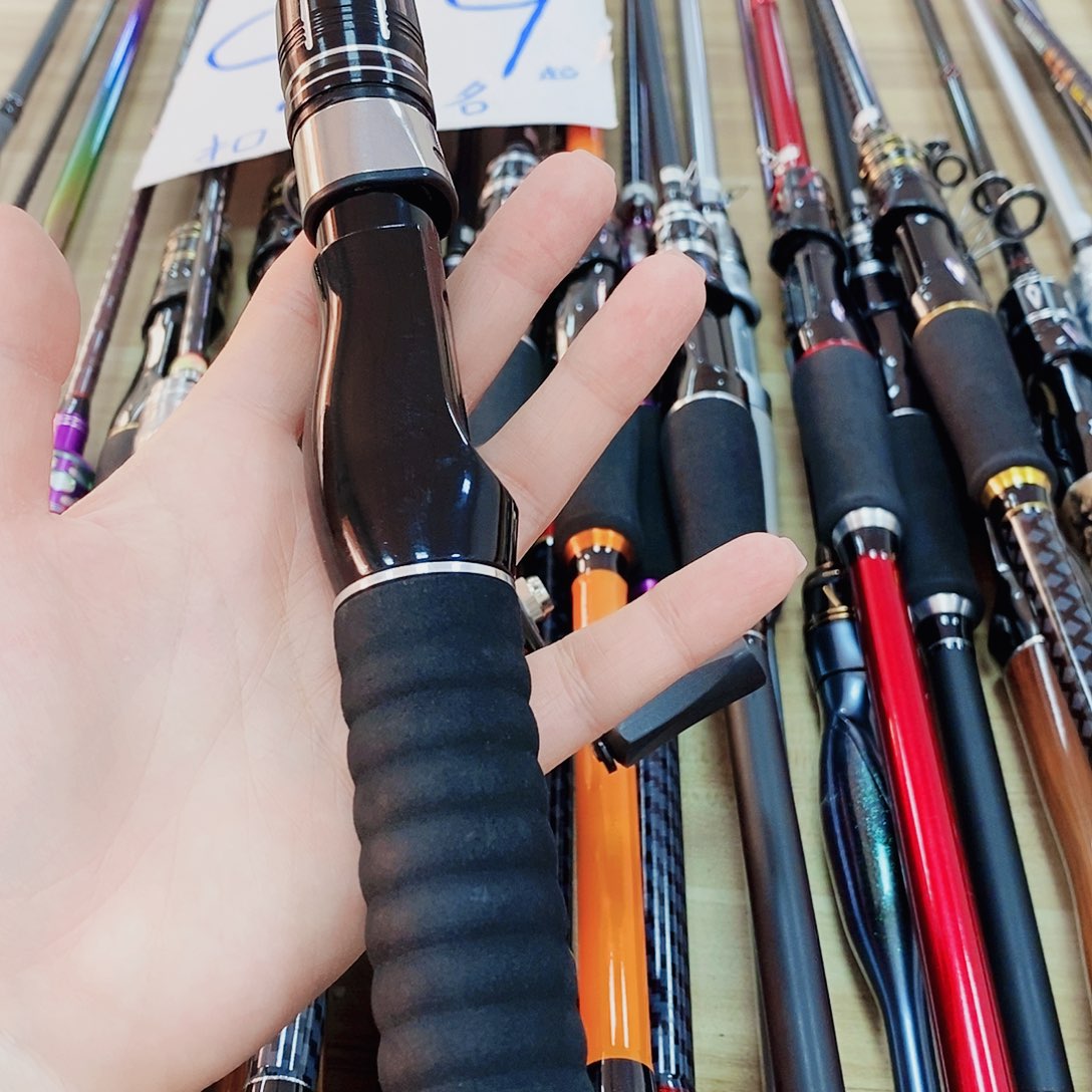 黑色伸缩枪柄1.5米