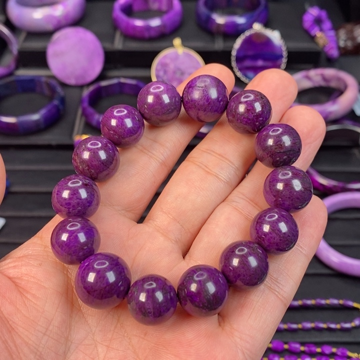 苏纪石（舒俱来）手链未镶嵌