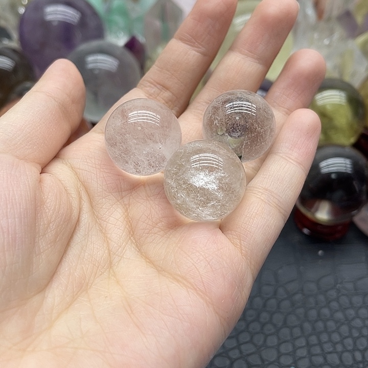未镶嵌珠宝半成品水晶18白水晶单株2.2mm