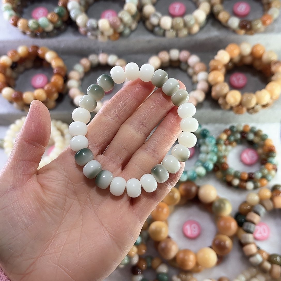 菩提根/象牙果手串i**～