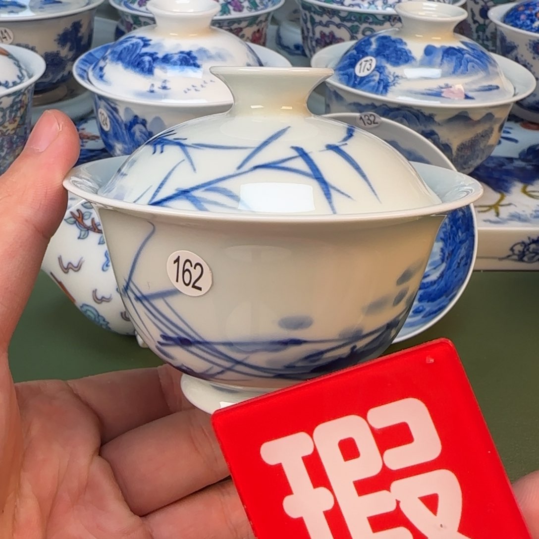 彦祖纯手工手绘茶具162