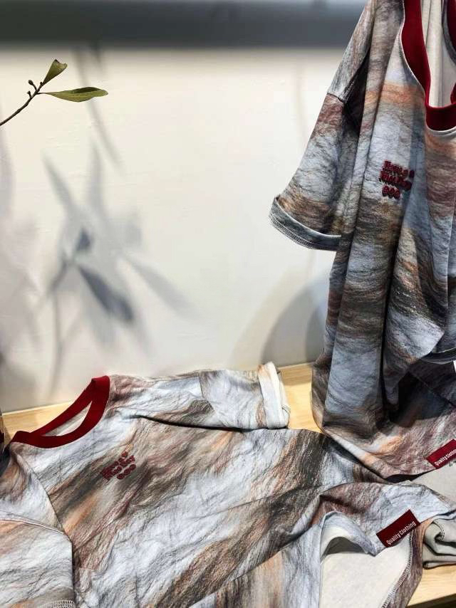 潮童夏季扎染休闲短袖3388