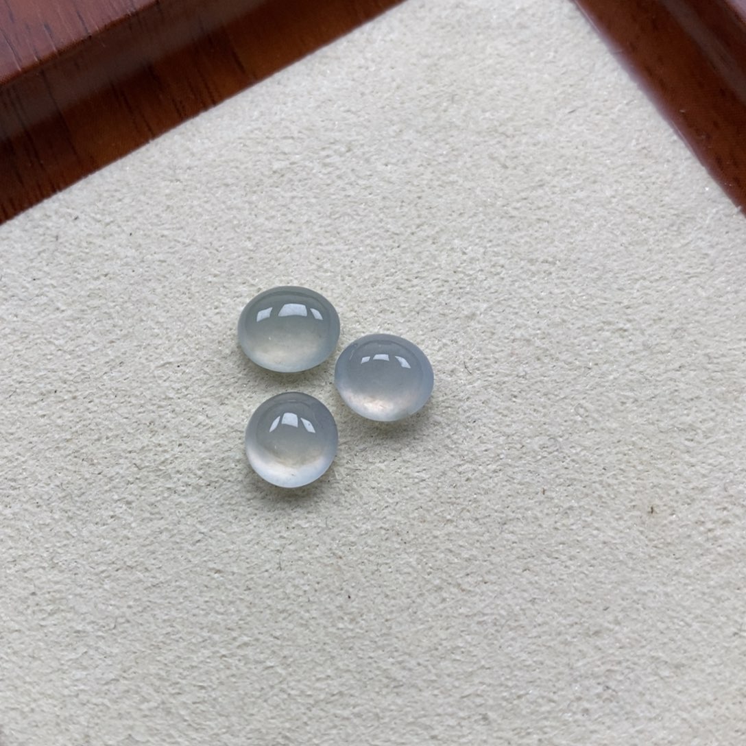 翡翠裸石缅甸天然a货翡翠（有纹）