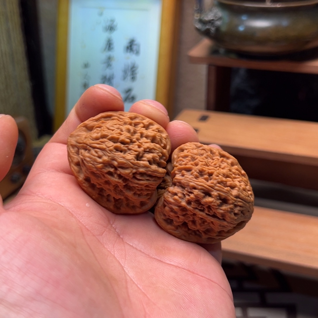 W***W文玩核桃把件南疆40.5