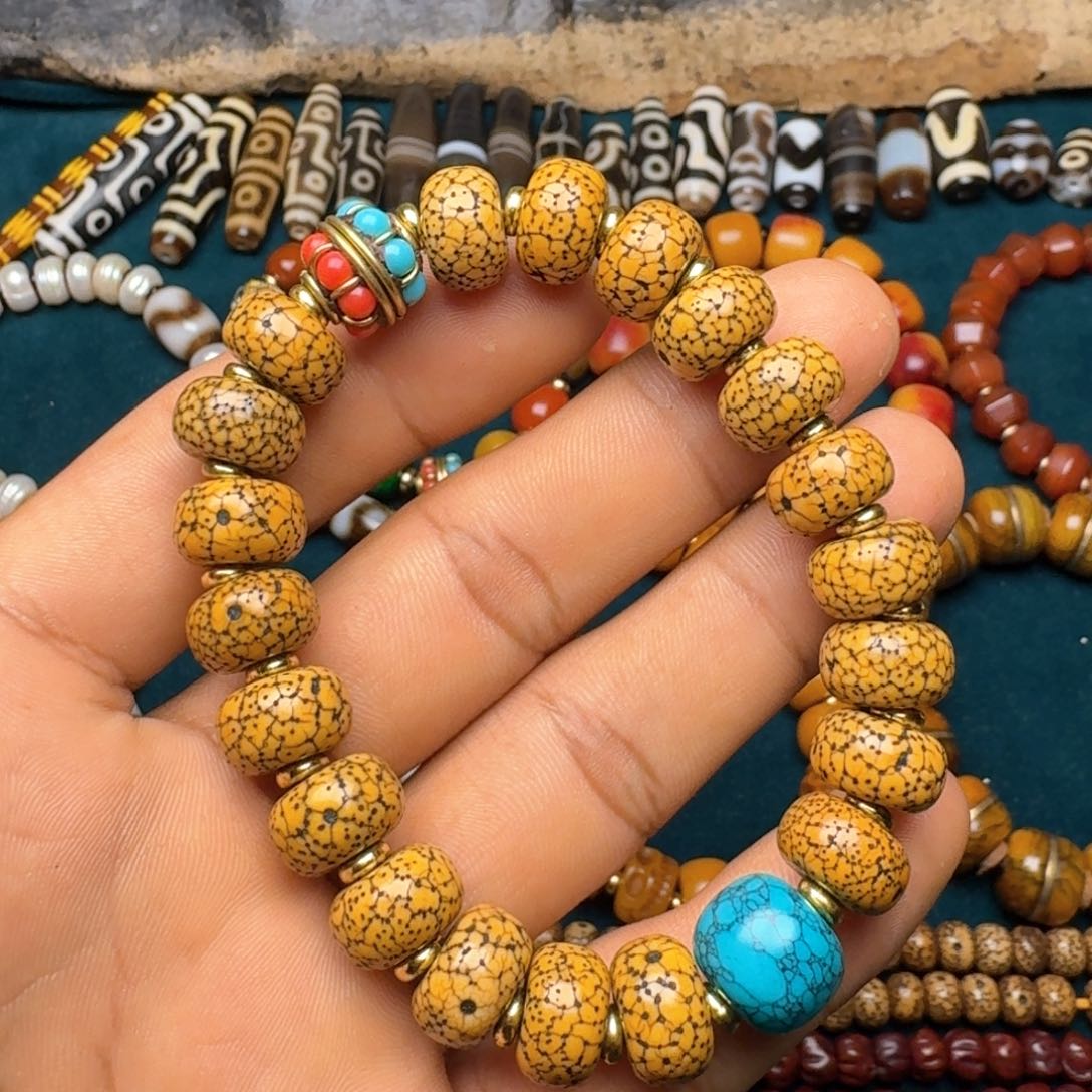 柏香籽/百香籽手串星月