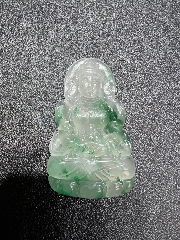 天然非洲翠渡母观音