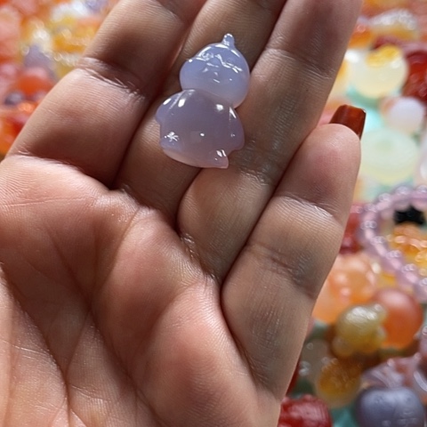 未镶嵌颈饰玛瑙/玉髓采*