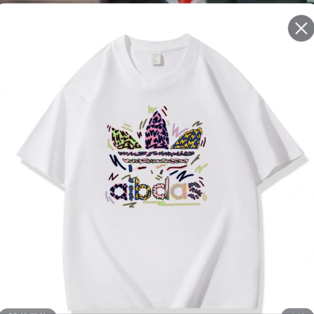 【一折粉丝福利】潮牌男女同款圆领百搭T恤