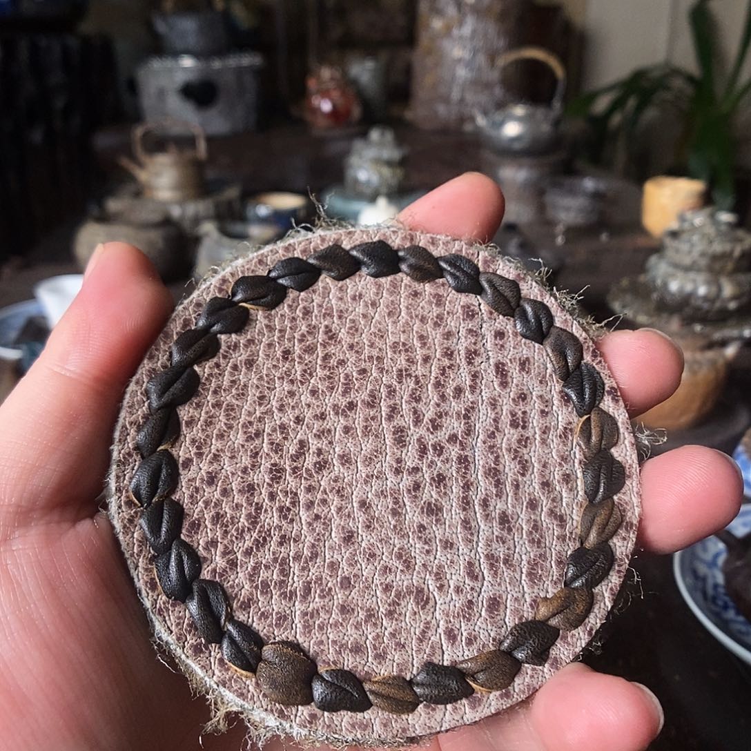 手工制作柴烧茶具