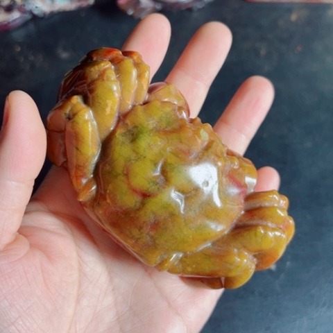 紫金钵盂菩提把件