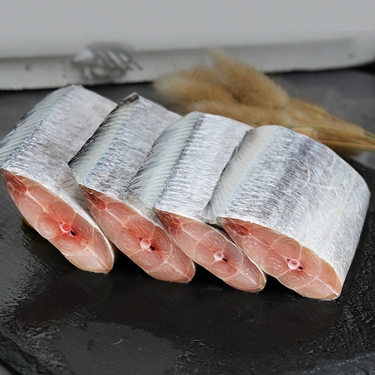 源头海鲜 特大号带鱼段五斤(一斤二到三段)四指宽左右