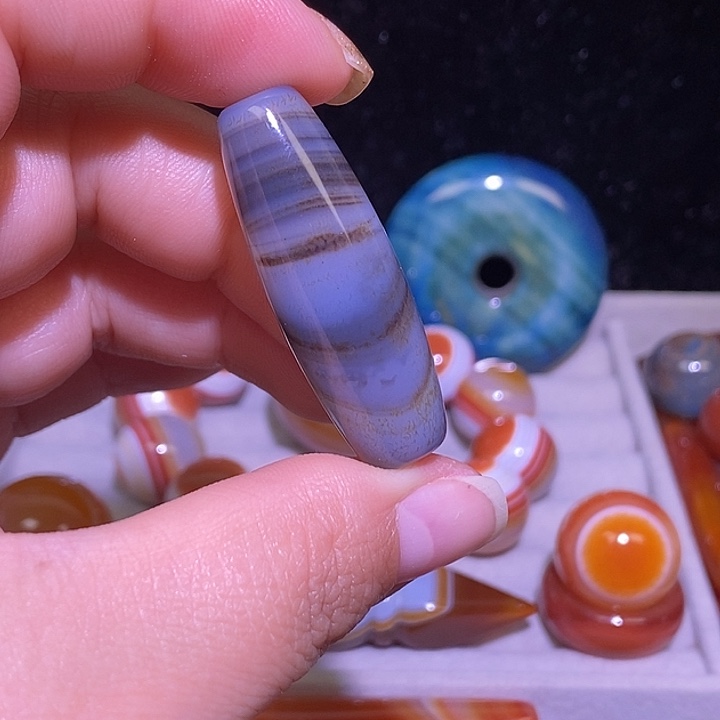 玛瑙/玉髓未镶嵌颈饰