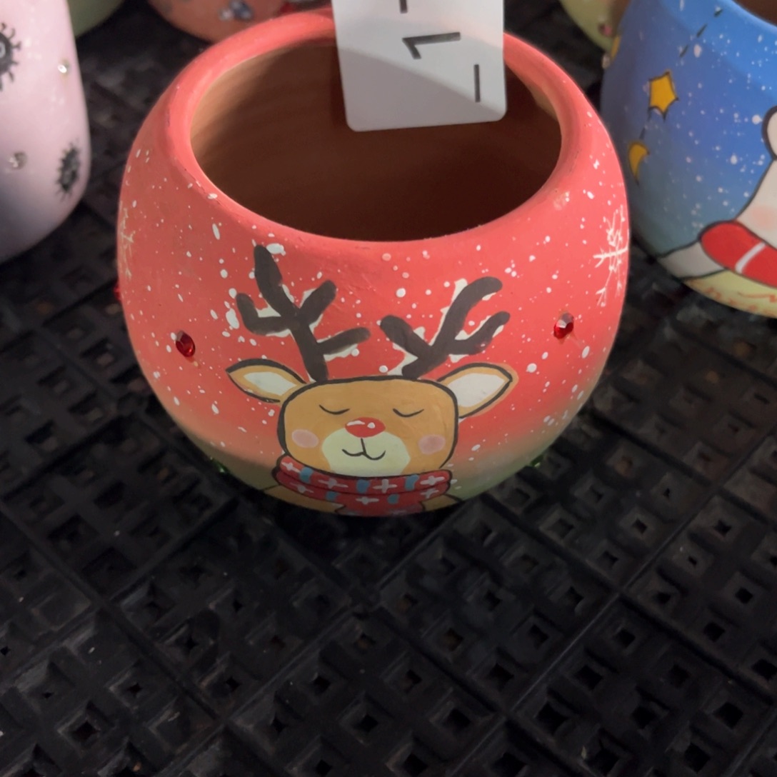 红陶17花盆  1个