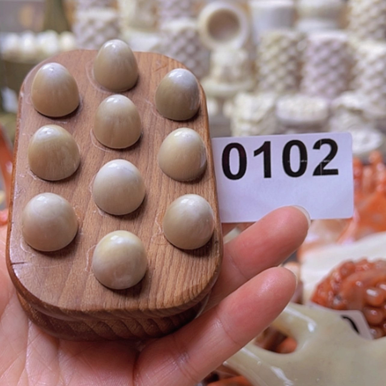 【闪购商品】砖雕桦*皮牛角特价处理