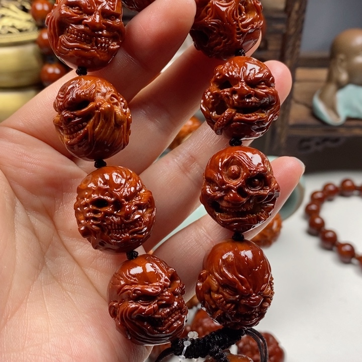 橄榄核吊坠回血回血了