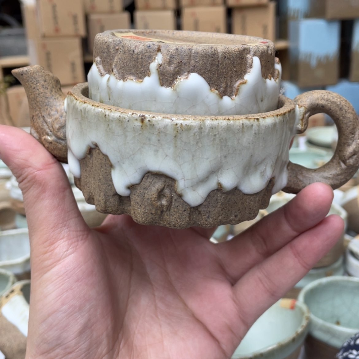 【闪购商品】壶老段烧陶瓷茶器！