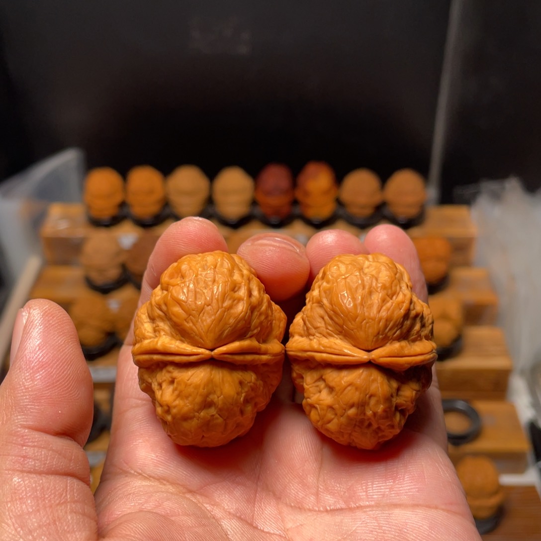 文玩核桃吊坠玄武金蟾异型43尺