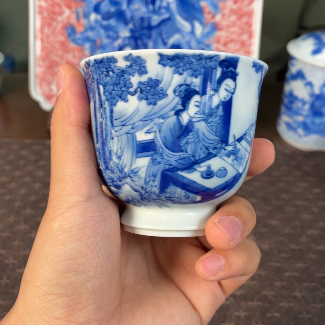 陶摆件瓷姑娘沈燕鸿景德镇景德镇