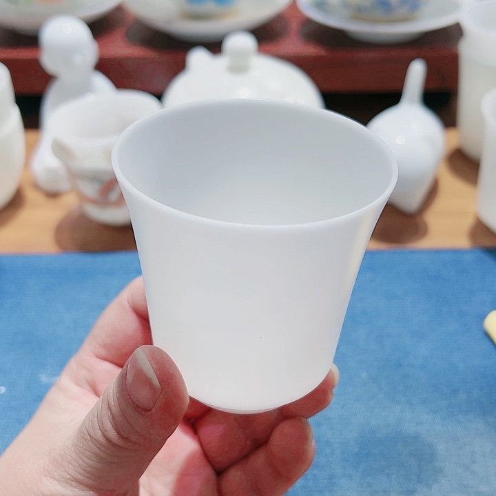 杯高冰素烧超薄胎100毫升