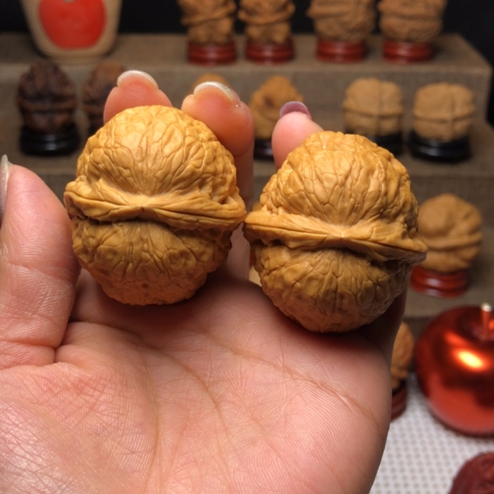 文玩核桃把件9****者43九五玄铁