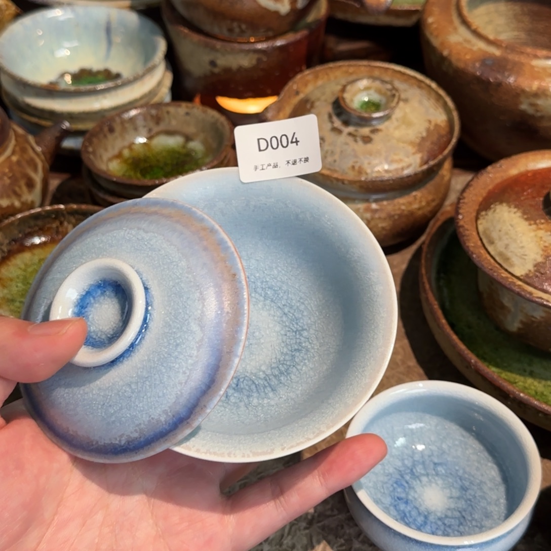 D004破碎感泥料非柴烧跑单禁拍