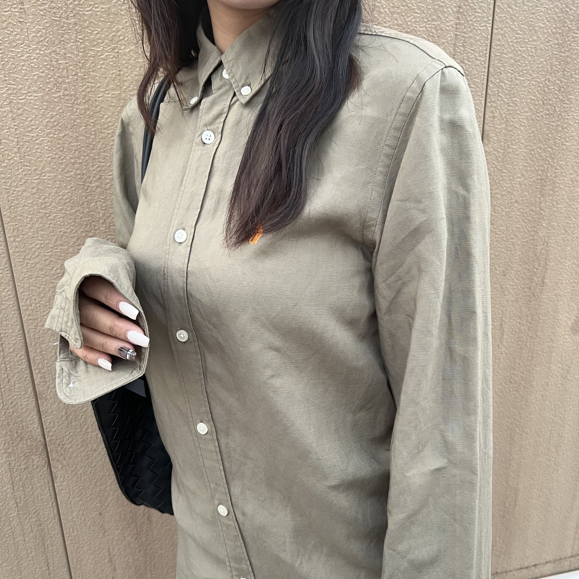 FAFACH[洛基山脉]美式老钱风亚麻灵魂刺绣衬衫