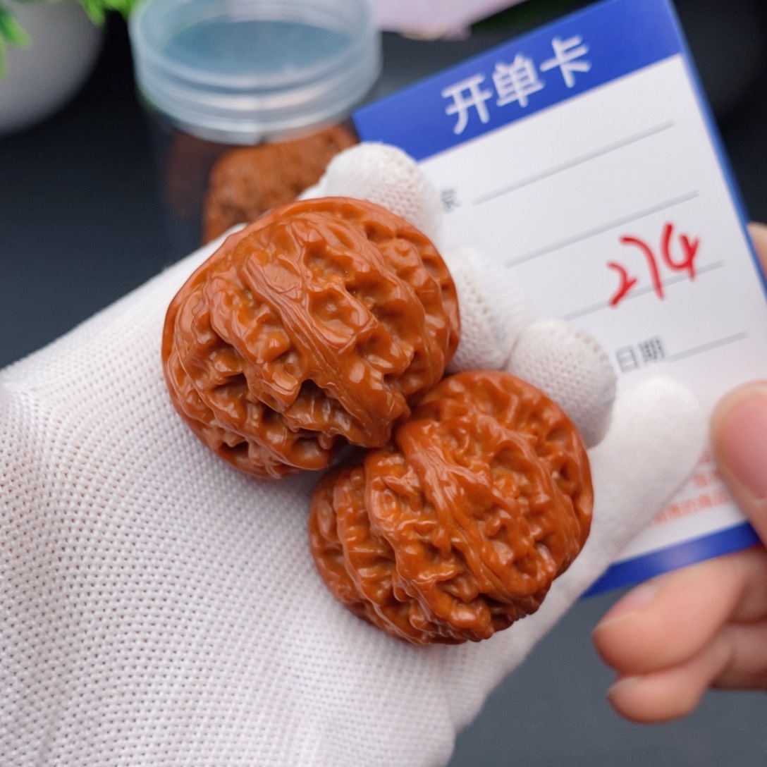 文玩核桃把件40苹果元274