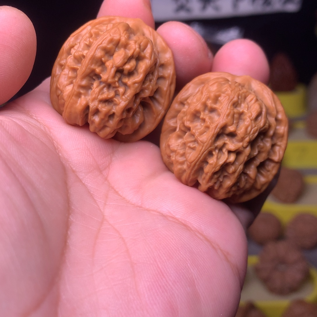 吊坠文玩核桃平谷玉柱