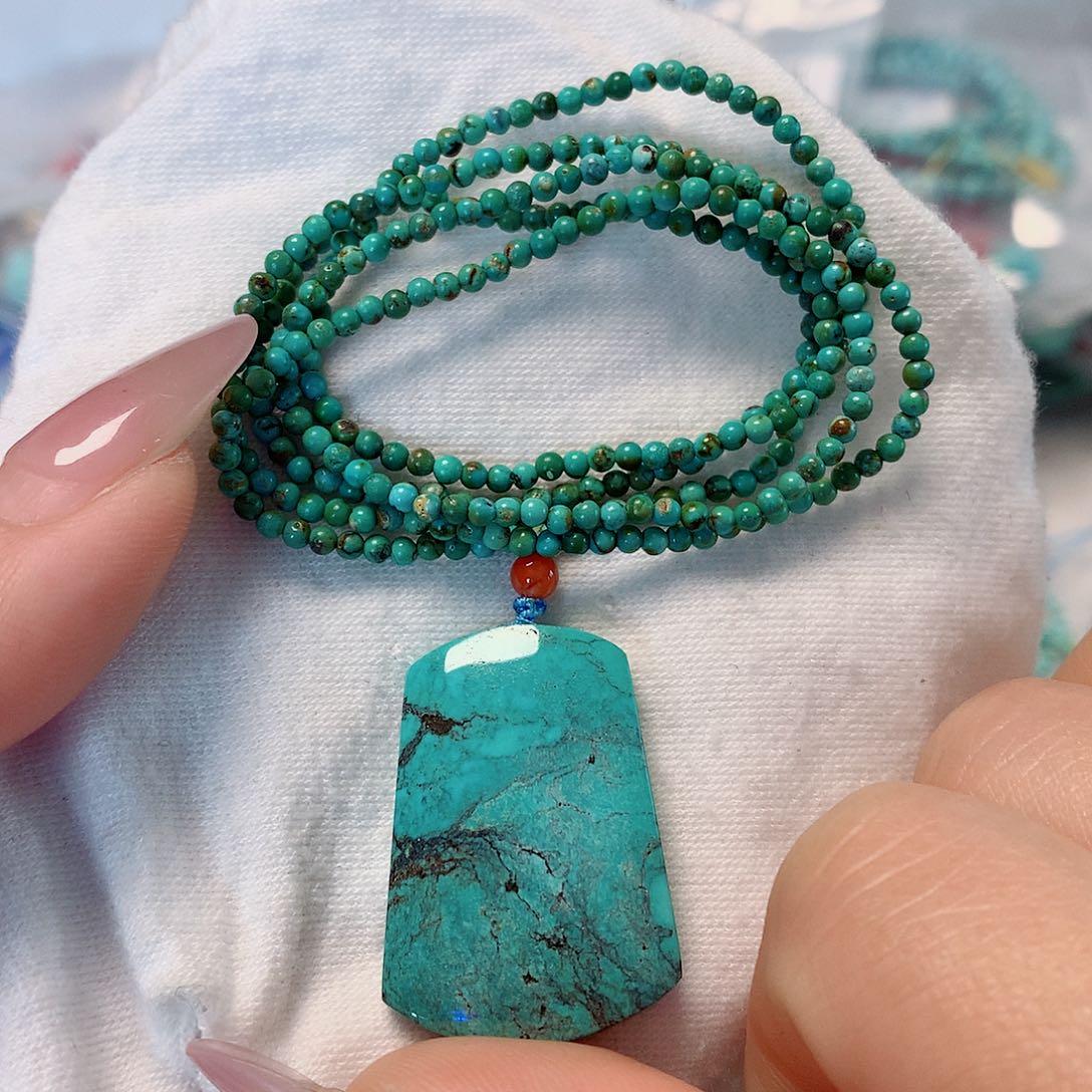 未镶嵌绿松石珠宝奇石