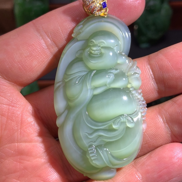 和田玉挂件未镶嵌