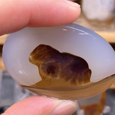 玛瑙/玉髓吊坠(不含链)未镶嵌