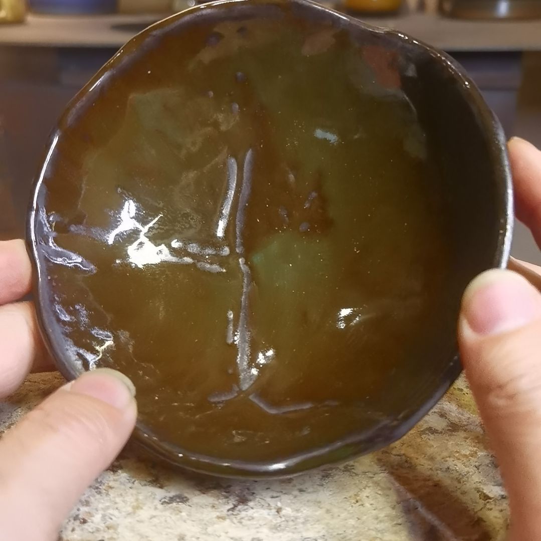 摆件手工高温原矿窑变