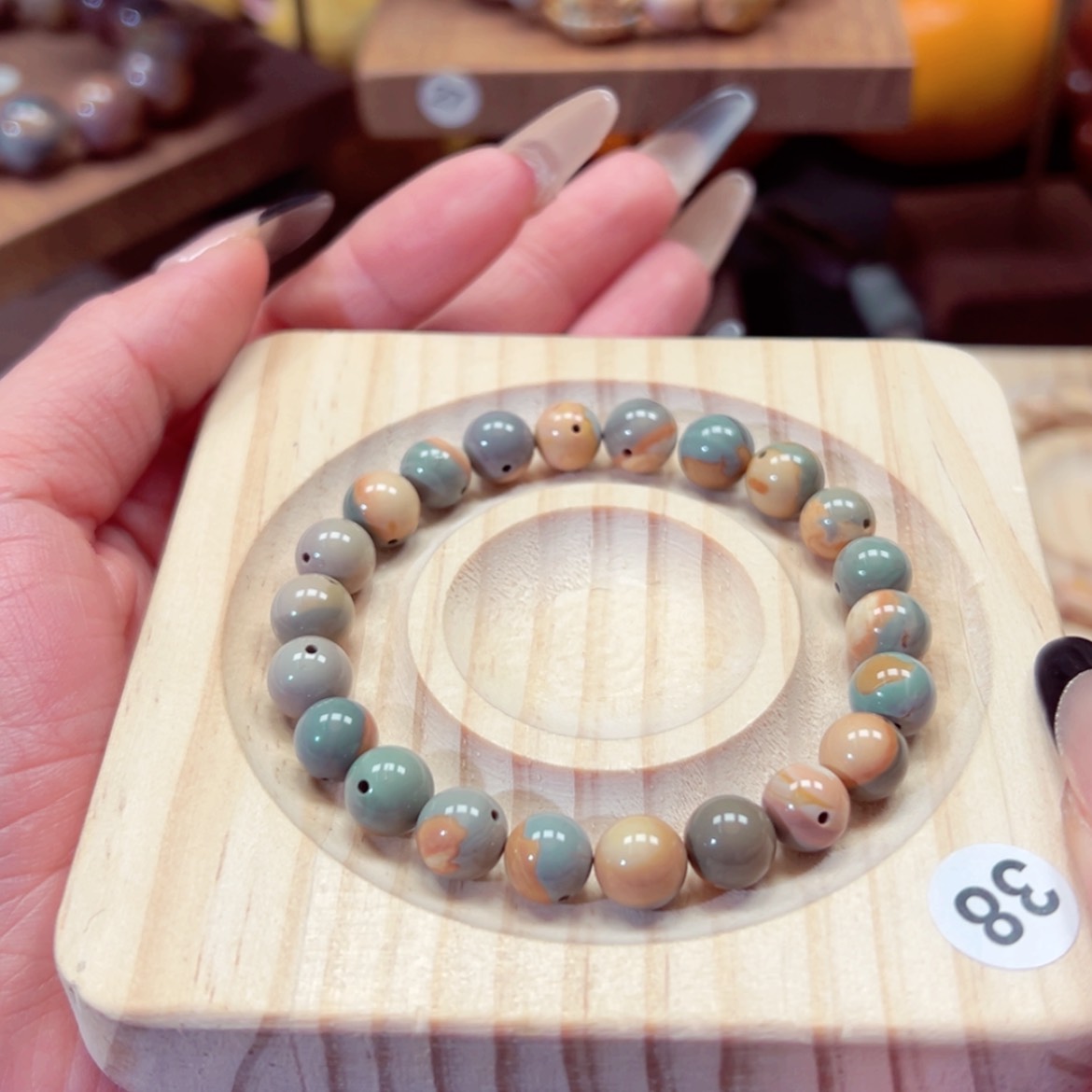 【闪购商品】石英质玉手链未镶嵌淮*ᐝ65