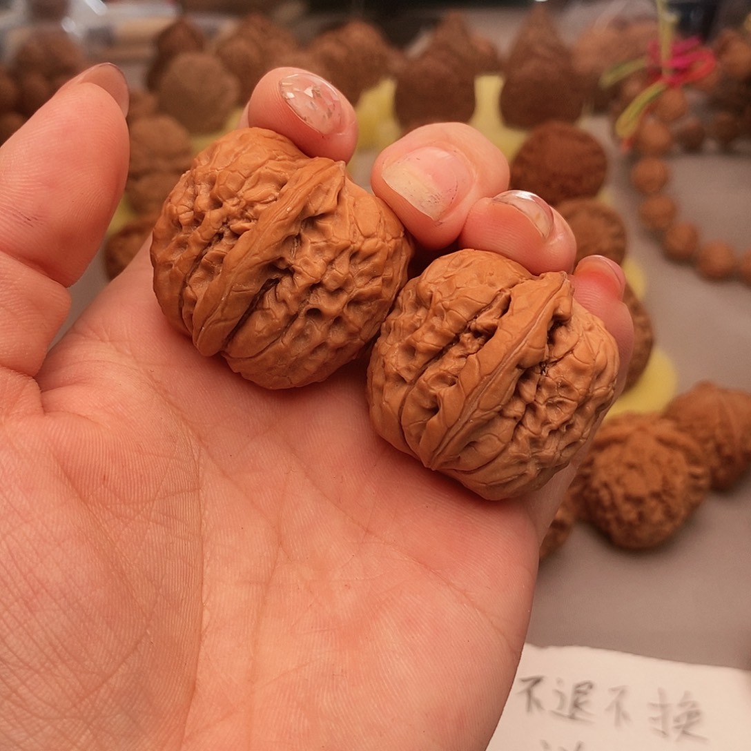 文玩核桃吊坠甲骨文